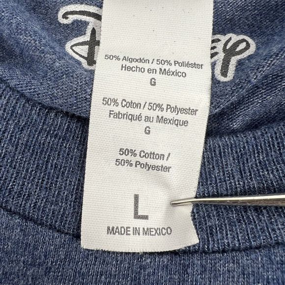 Disney T Shirt Sz L Spooky Haunted House Mickey Minnie Goofy Donald Halloween - Picture 7 of 11